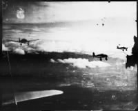 Japanese Planes Bombing Bataan
