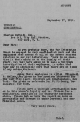 Old German Files, 1909-21 > Elizabeth S. Heller (#287045)