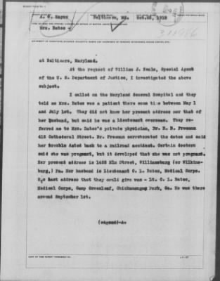 Old German Files, 1909-21 > Mrs. Bates (#311986)