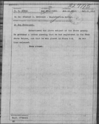 Old German Files, 1909-21 > Stanley I. Reynolds (#327115)