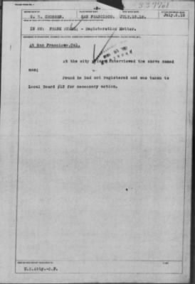 Old German Files, 1909-21 > Frank Romal (#337768)