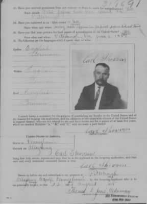 Old German Files, 1909-21 > Carl Skovean (#319691)