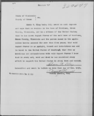 Old German Files, 1909-21 > August Stever (#329477)