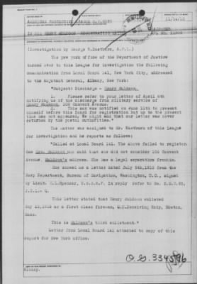 Old German Files, 1909-21 > Henry Muldoon (#8000-334596)