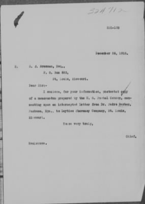 Old German Files, 1909-21 > Dr. Pedro Berber (#324712)