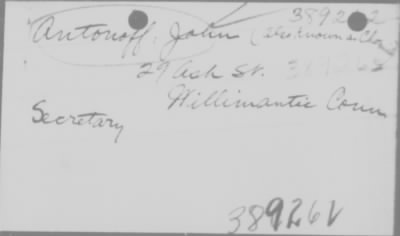 Old German Files, 1909-21 > John Antonoff (#389262)
