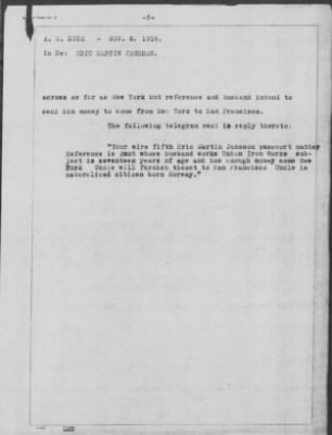 Old German Files, 1909-21 > Eric Martin Janeson (#321765)