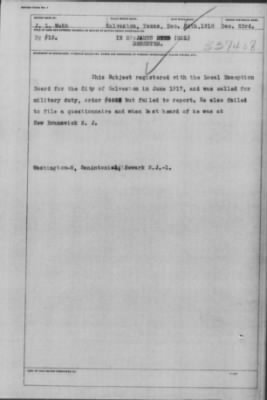 Old German Files, 1909-21 > James Reed (#337408)