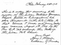 Thumbnail for Edward and Jennie Wood Marriage Certificate.png