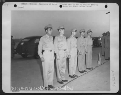 Groups > Left To Right: Capt. Carl Norman, Capt. Robert L. Minor, Capt. Frederick Mahoney, Capt. Jack Mcreynolds, Maj. Thomas Collins.