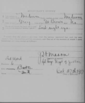 Old German Files, 1909-21 > William Bonden (#8000-78182)