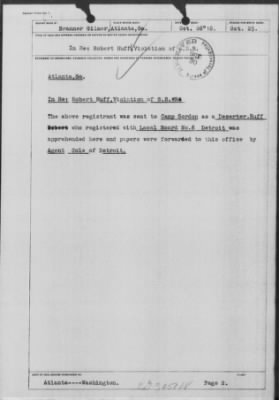 Old German Files, 1909-21 > Robert Huff (#8000-305168)