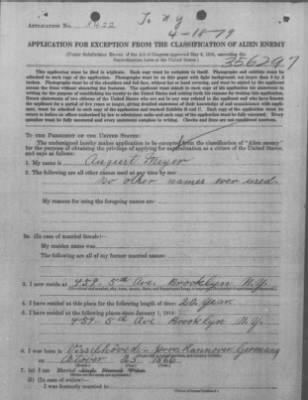 Old German Files, 1909-21 > Case #356297