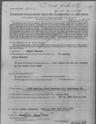 Old German Files, 1909-21 > Case #356277