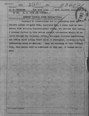 Old German Files, 1909-21 > L. H. Cook (#356021)