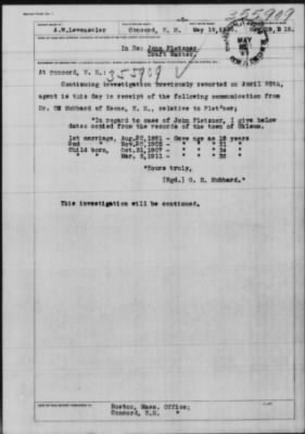 Old German Files, 1909-21 > John Pletzner (#355909)