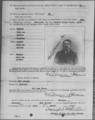 Old German Files, 1909-21 > William Stern (#8000-356399)