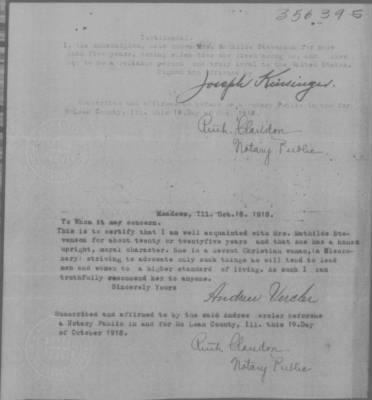 Old German Files, 1909-21 > Mathilde Stevenson (#356395)