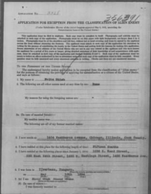 Old German Files, 1909-21 > Fritz Stieb (#356391)
