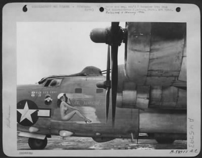 ␀ > Consolidated B-24 'The Super Chief'.  Palawan, P.I. 29 July 1945.