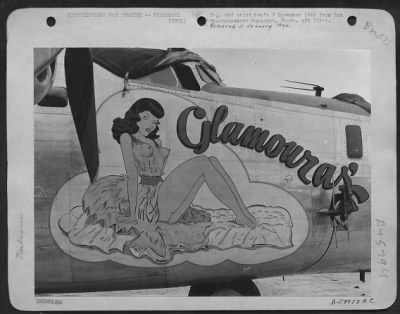 ␀ > Consolidated B-24 "Glamouras."  Palawan, Phillipine Islands.  29 July 1945.