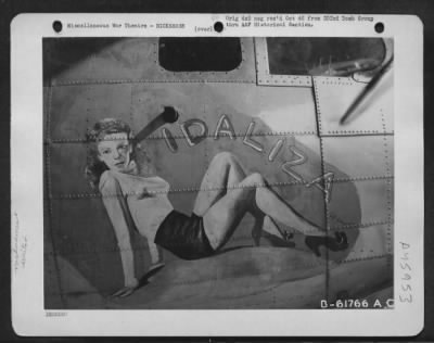 Thumbnail for ␀ > "Idalize" The Insignia On A Boeing B-17 Of The 303Rd Bomb. Group Stationed In England, 15 Sept. 1944.