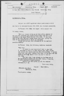 Old German Files, 1909-21 > Ward DeWitt (#375573)