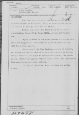 Old German Files, 1909-21 > Harry Gentile (#367498)