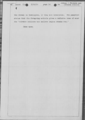Old German Files, 1909-21 > Sydney R. Flowers (#367425)