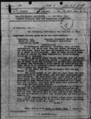 Old German Files, 1909-21 > Alleged Disloyal Talk and Bolsheviki Activities (#355879)