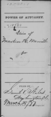 Thumbnail for Lincoln > Martin S. Merrill (18560)