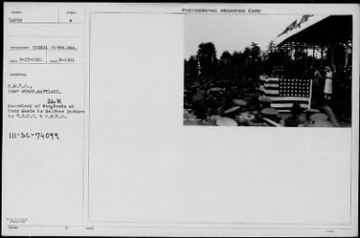 1921 > C. M. T. C., Camp Meade, Maryland