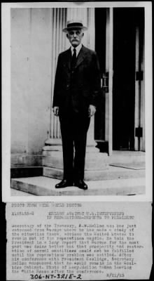 1923 > Secretary of the Treasury, A. W. Mellon