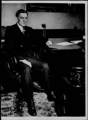 1925 > Vice President Charles G. Dawes in his office
