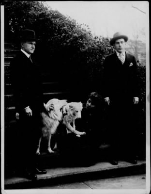 1925 > John Coolidge at home at the White House