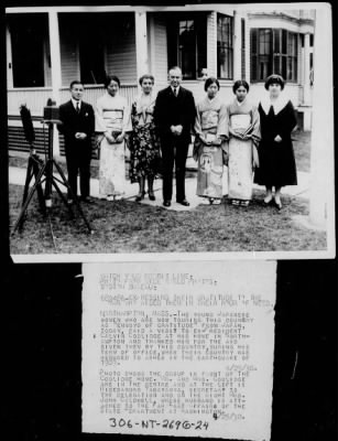 1930 > Japanese "Envoys of Gratitude" visit Coolidges