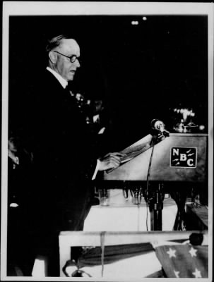 1931 > Calvin Coolidge at Republican rally in Madison Square Garden