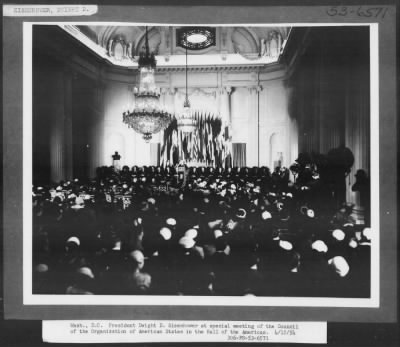 1953 > Council of Organization of American States