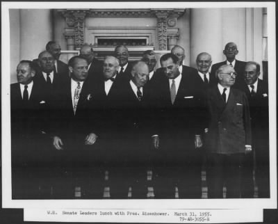 1955 > Senate leaders
