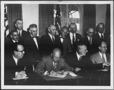 1955 > First International Agreement on the Peaceful Use of Atomic Energy