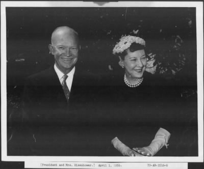 1956 > Pres. and Mrs. Eisenhower