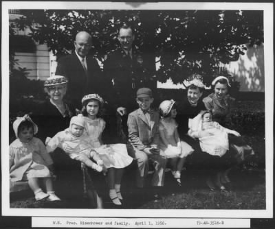 1956 > Eisenhower family