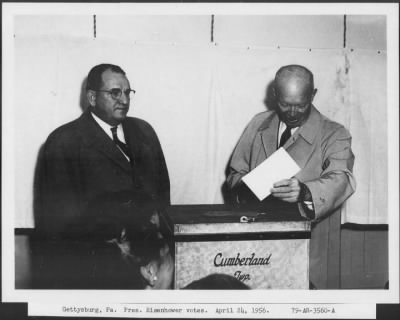 1956 > Pres. Eisenhower votes