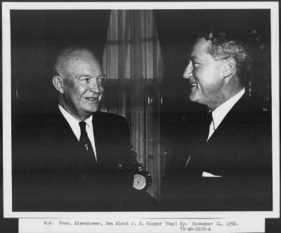 1956 > Senator-Elect J. S. Cooper