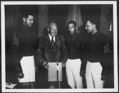 1957 > West Point year book and cadets
