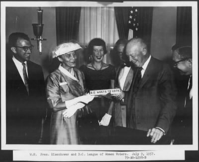 1957 > D. C. League of Women Voters