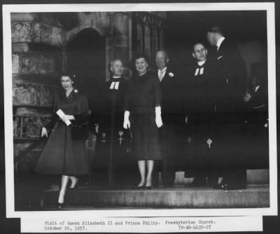 1957 > Queen Elizabeth and Prince Phillip