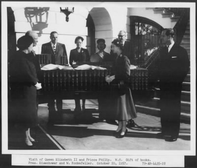 1957 > Queen Elizabeth and Prince Phillip