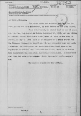Old German Files, 1909-21 > Stanley J. Probe (#316852)