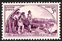 Daniel Boone & three frontiersmen, Gilbert White.gif